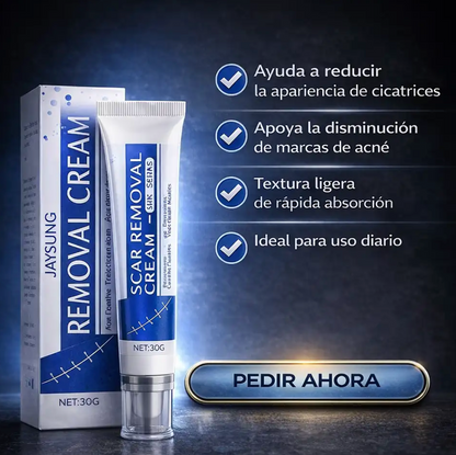 SCAR REMOVAL CREAM - Ayuda a reducir cicatrices y marcas de acné